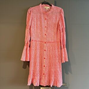 Michael Kors White Red Summer Dress Size M US